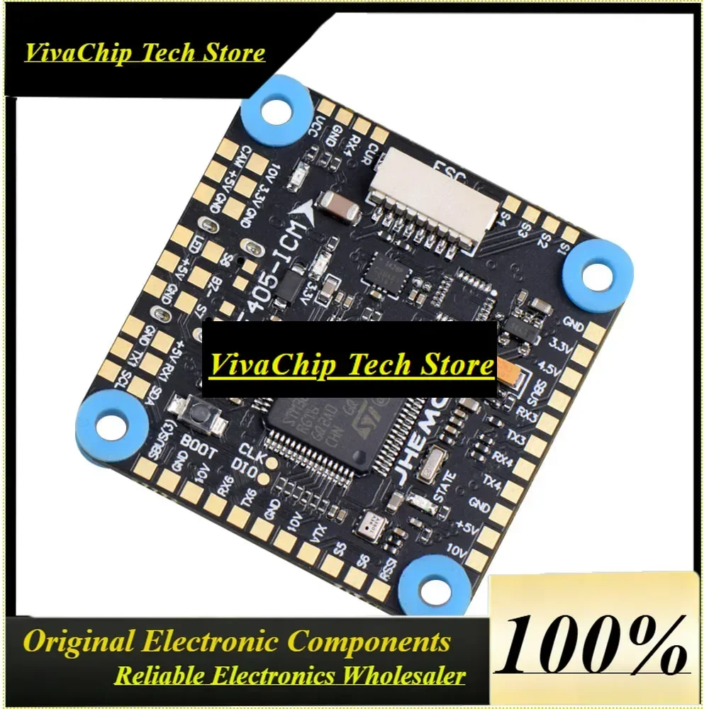 VivaSJHEMCU GF30F405-ICM Baro OSD BalckBox 5V 10V Dual BEC F405 Flight Controller 3-8S 30X30mm For RC FPV Freestyle Drone Parts
