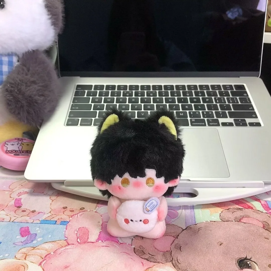 New Game Love And Deepspace Plush Toy Rafayel Xavier Zayne Caleb Sylus 10cm Animal Ear Mini Pendant Cosplay Keychain Blind Box
