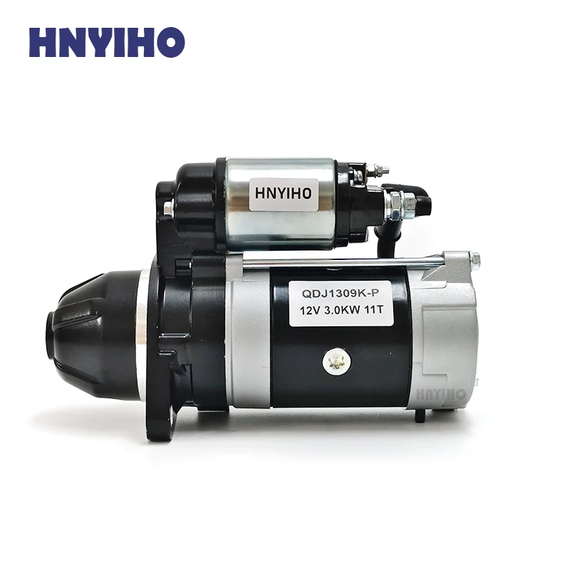 QDJ1309K-P 490B-51000 12V 3.0KW 11T Motor de partida para Xinchai 485 490 Heli Empilhadeira 3T Sida 3708010-WA1-25B