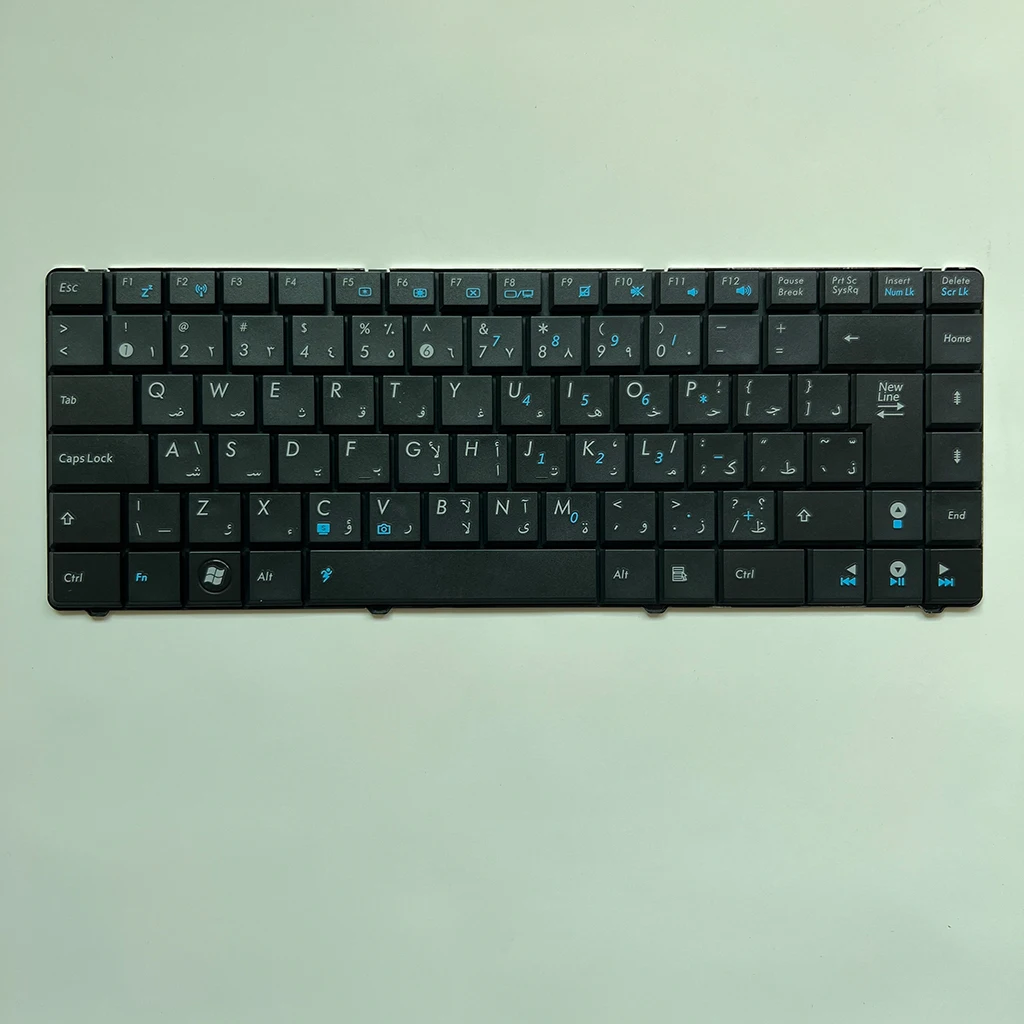K40 Arabic Keyboard For ASUS K40AB K40AC K40AD K40AF K40C K40ID K40IE A41 A41I K40an K40e K40ij K40in X8ain X8AC X8AF X8AI X8AIP