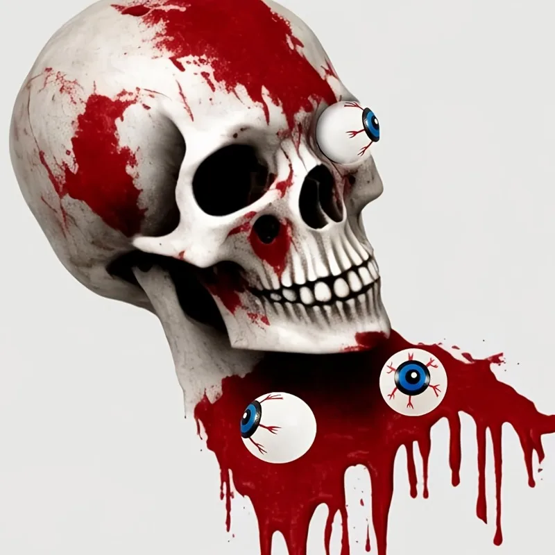 البلاستيك هالوين مقلة العين زينة عيون وهمية البيرة بونغ كرات مناسبة لهدايا حفلة الهالوين شنطة هدايا الحشو الدعائم الرعب