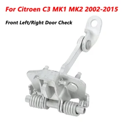 Door Stop Check Strap Front Left/Right Door Hinge Stop Limiter for Citroen C3 MK1 MK2 2002 2003 2004 2005 2006 2007 2008-2015