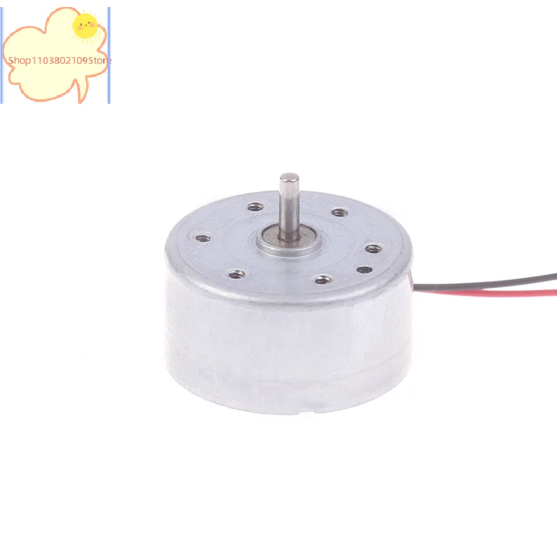 [YH]RF-300EA-1D390 DC 1.5V/3V/5V/6V 7250RPM Mini Mute 24mm Round Spindle Motor Precious Metal Brush Engine DIY Solar Power Toy M - view 4