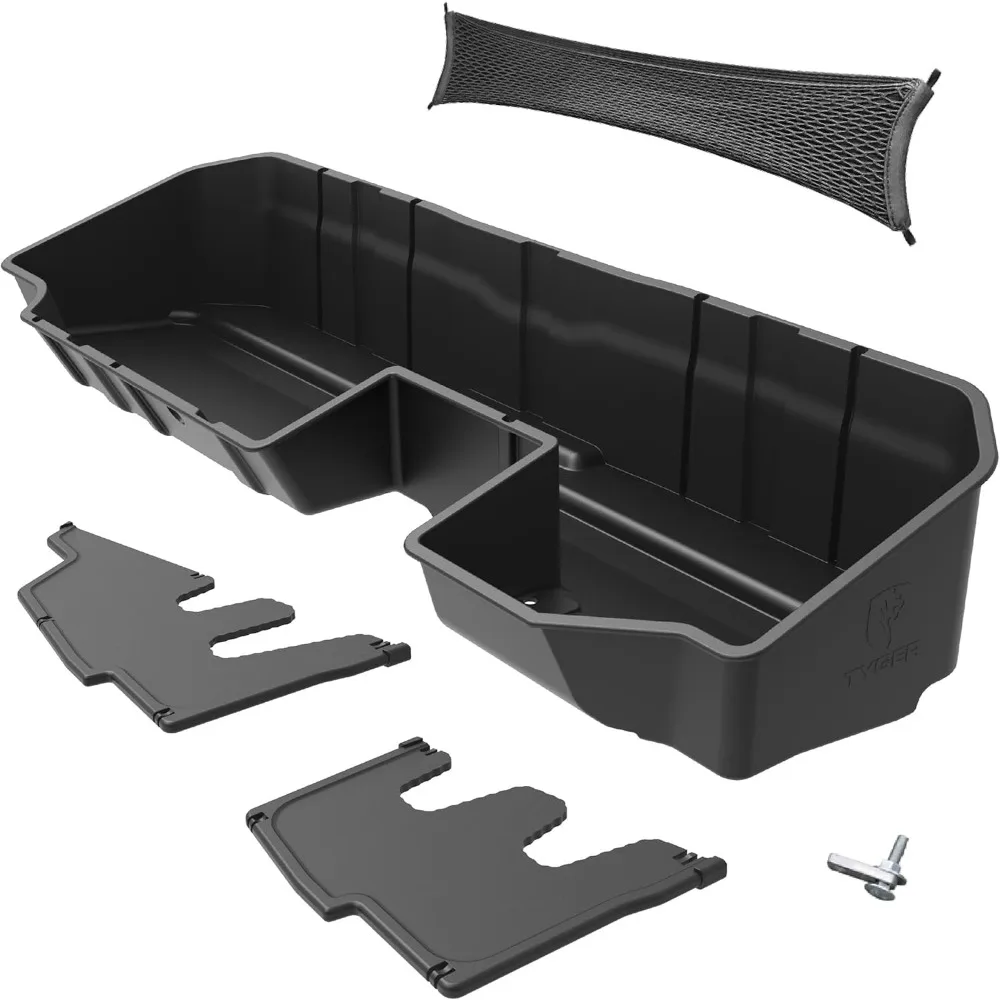 Underseat Storage Box for 2019-2023 Chevy Silverado 1500/GMC Sierra 1500; 2020-2023 2500 3500 | Double Cab & Crew Cab