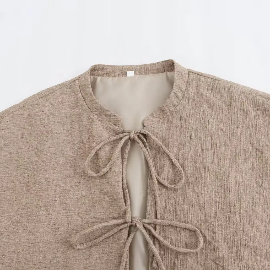 معطف نسائي جديد للخريف من JNLEAOG معطف Ne ort بتصميم متعدد الاستخدامات من ألياف البوليستر معطف خارجي للسيدات