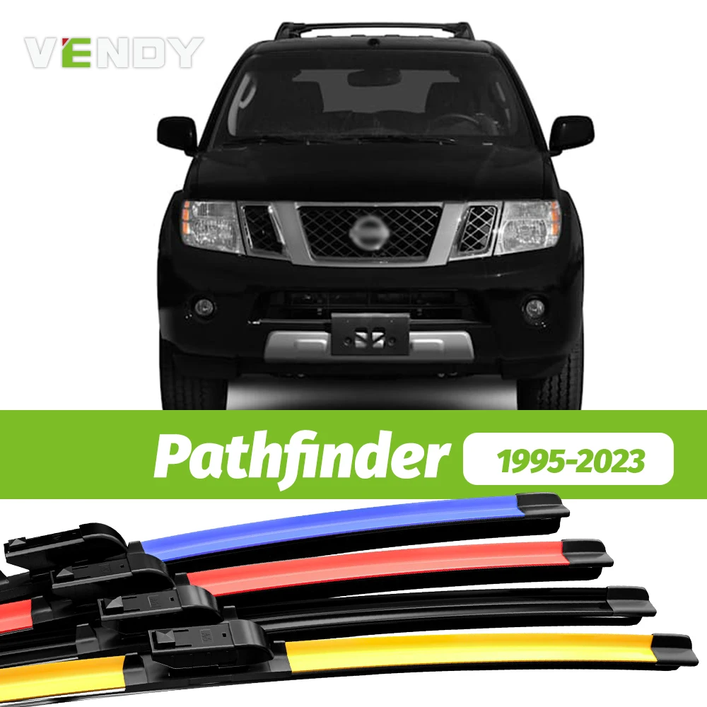 2 stücke Frontscheibe Wischer Klingen Scheibenwischer Für Nissan Pathfinder R50 R51 R52 R53 1995-2023 2018 2019 2020 2021 2022