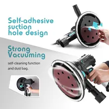 900W Drywall Sander with LED Light #6