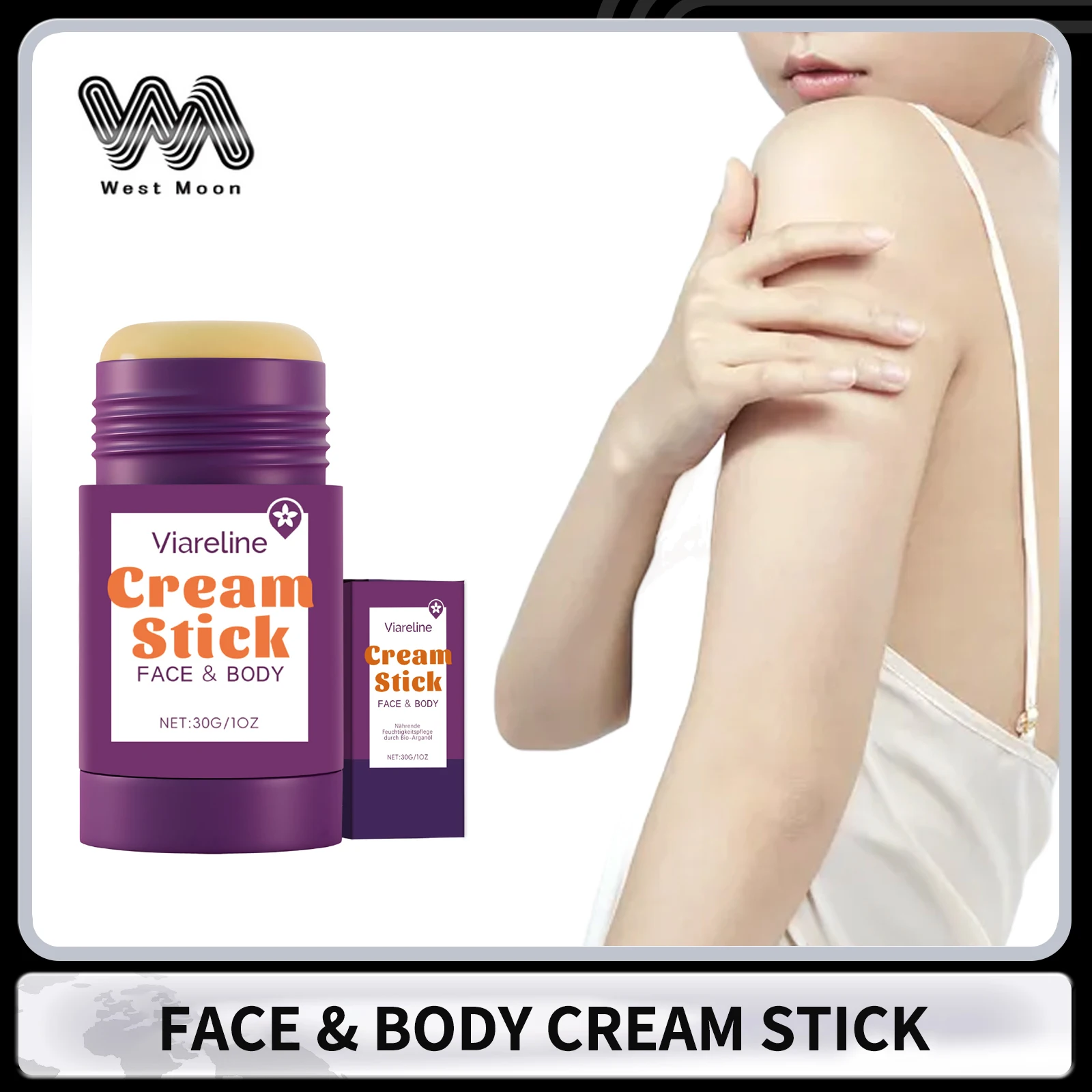 Face &body Cream Stick Strengthen Skin Barrier Smoothing Firming Lifting Reduce Fine Lines Portable Moisturizing Cream Stick