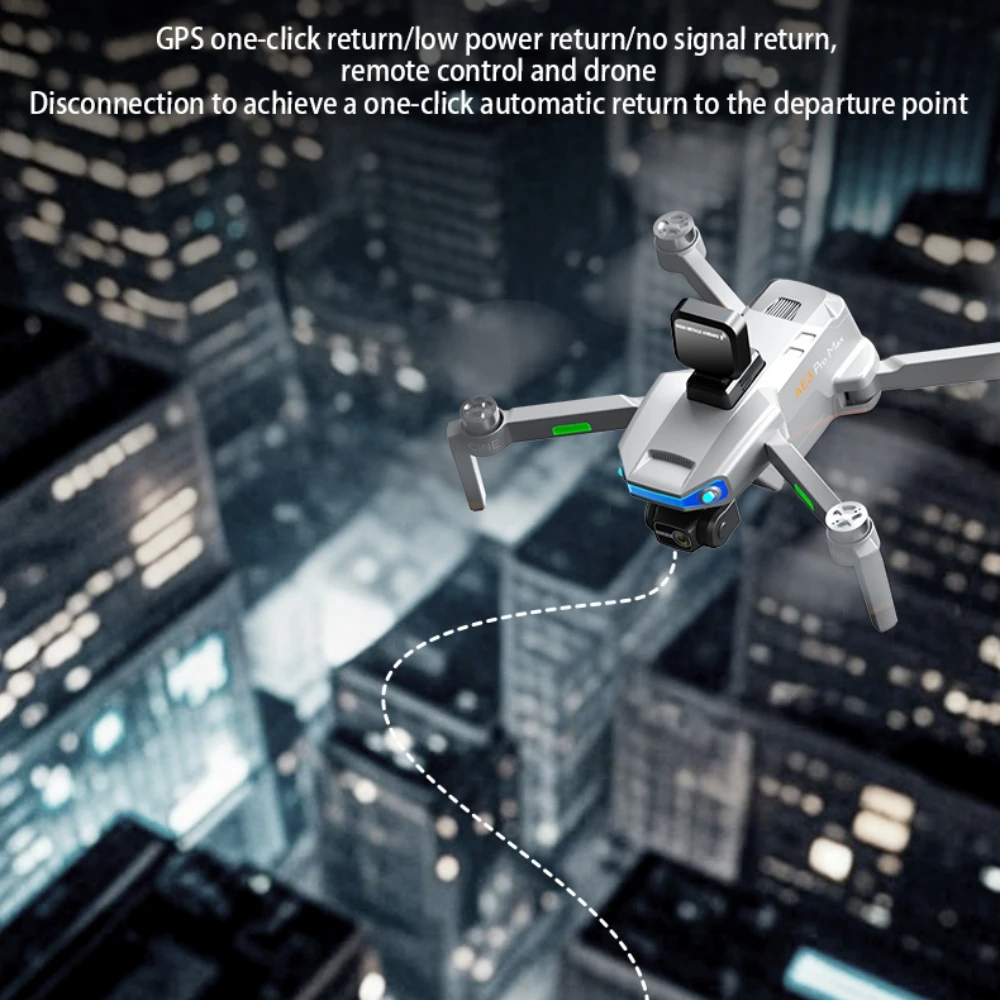 AE3 PRO Max 新型LCD SC GPSドローン 8 - Drone Gimbal 2 Axis のレビューと価格