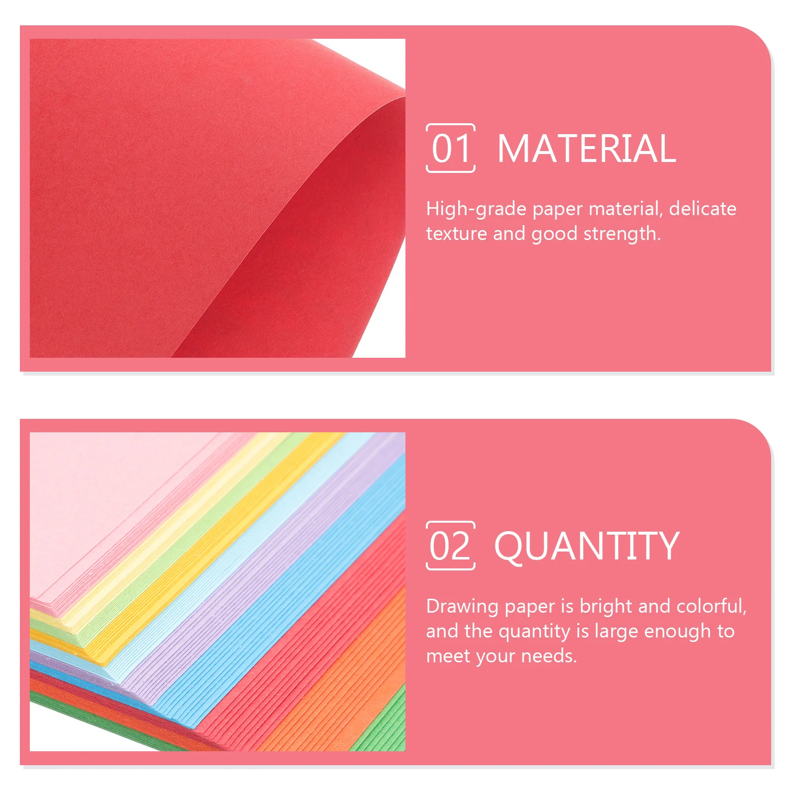 Colorful Cardstock Paper Thick Diy Folding Craft Handicraft Scrapbooking Party Decoration Origami Paper