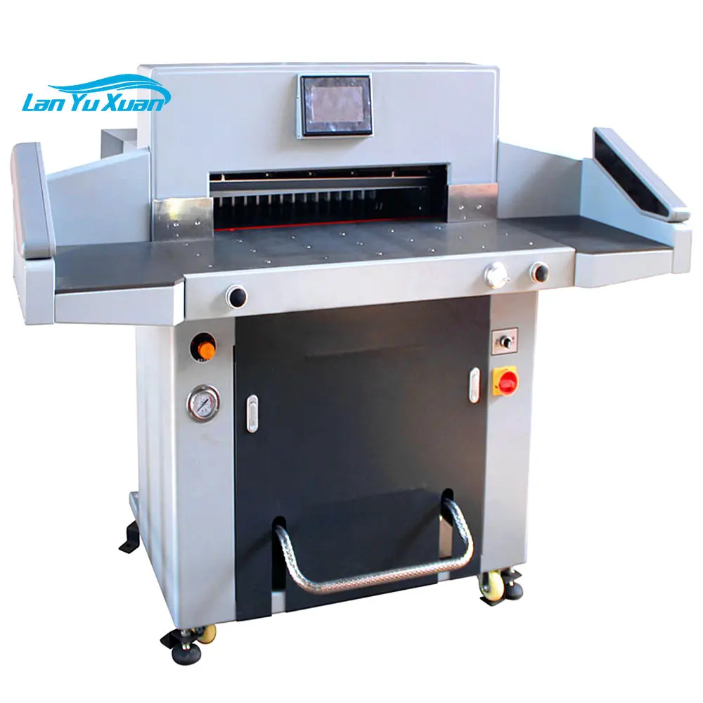 Front A1 Paper Cutter 720mm Heavy-duty Automatic Hydraulic Paper Cutter H720RT 28inch Paper Cutter Machine