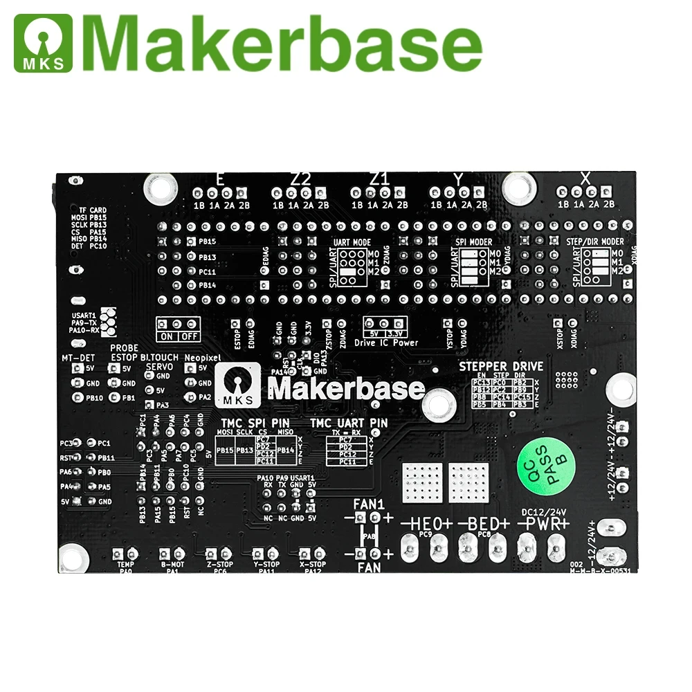 Makerbase MKS Robin E3D V1.1 Motherboard 3D Printer Parts with TMC2209 Driver VS SKR MINI E3 V3.0 For Ender3/5 Voron and Klipper