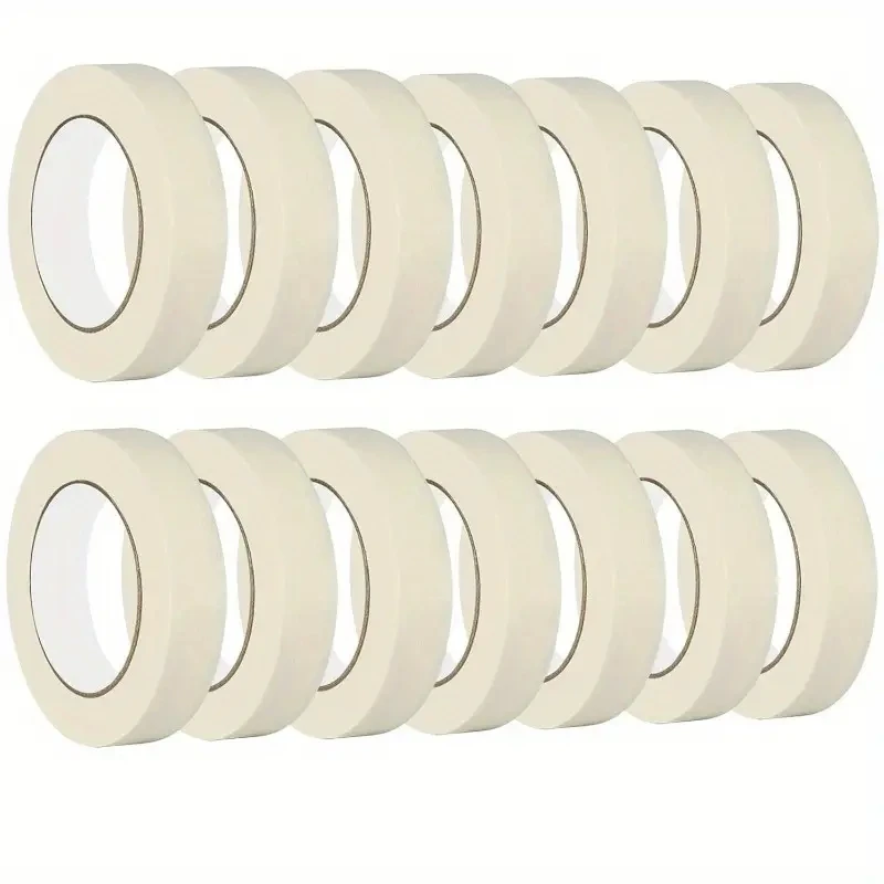 20 m handschriftlich, schützt die Wand, 10–60 mm, einseitiges Klebeband, weißes Papier, Zeichnungskleber, spurloses Abdeckband