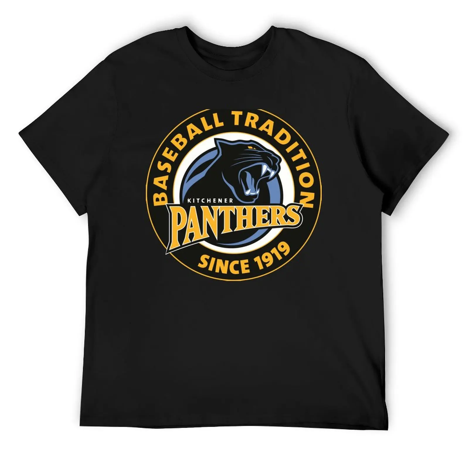 

Kitchener Panthers T-Shirt summer shirt Man t-shirt plus sizes clothes sweat shirts, men