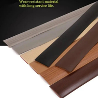 1PC 1Mx4cm Glue-free Self-adhesive Protective Floor Mat Flat Button Strip PVC Flooring Threshold Seam Edge Trim Home Decoration