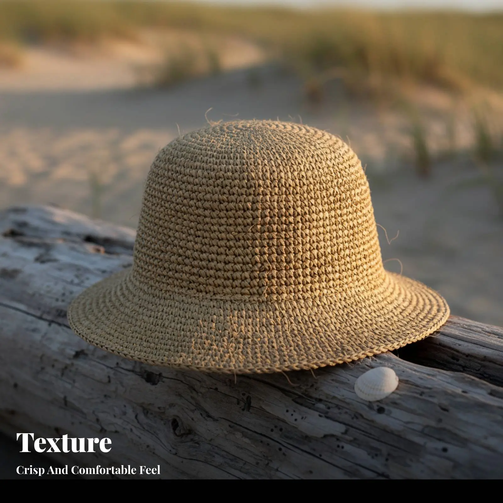 Raffia Woven Seafarer Hat, Autumn Outdoor Sun Protection for Women