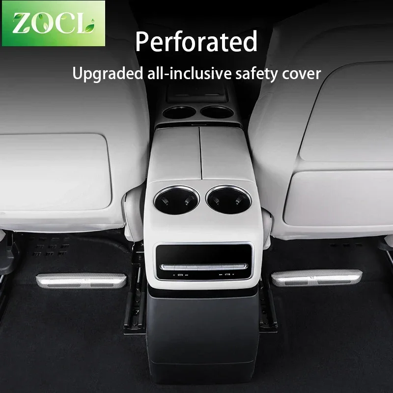 Car For Li LiXiang L6 L7 L8 L9 2022 2023 2024 Under seat Air Outlet Protection Cover Anti-blocking Air conditioning Dust Interio