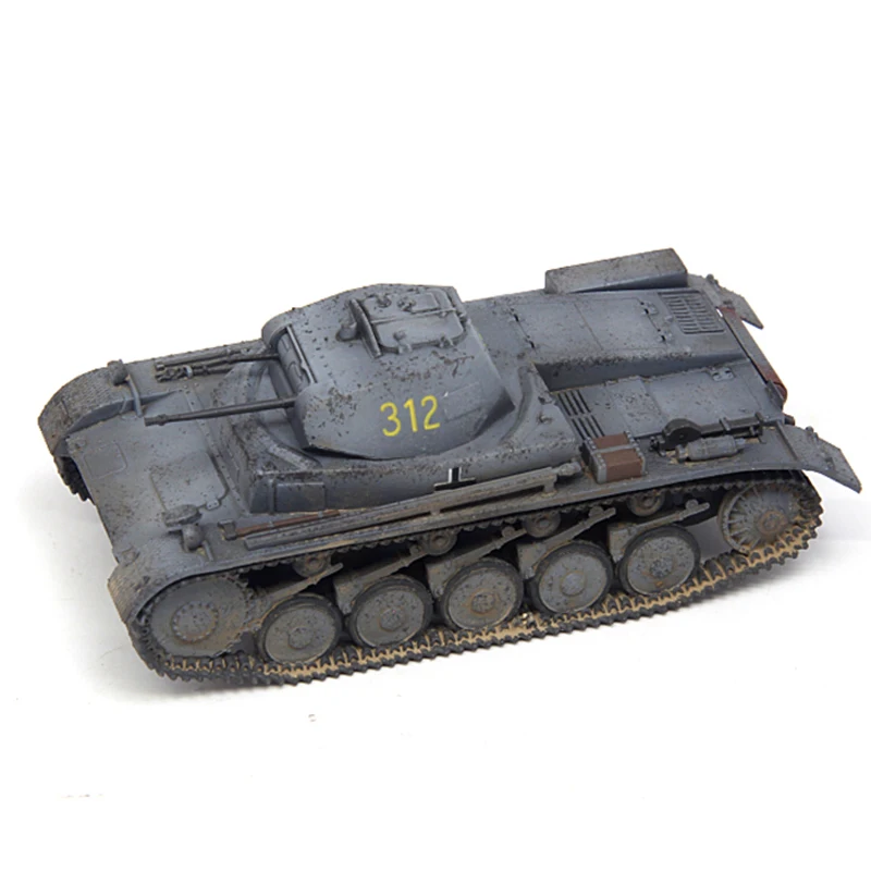 

Немецкий танк CP0081 из ПВХ в масштабе 1:72, модель № 2 C-Type 312, военный боевой трек, классический подарок для взрослых, игрушки, дисплей