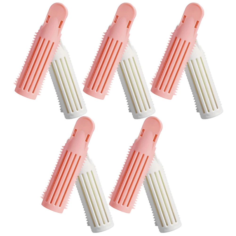 

10pcs Clips Root Clip Top Curling Perm Kit Short Hair Root Clip Hair Bangs Curly Abs Safe Durable