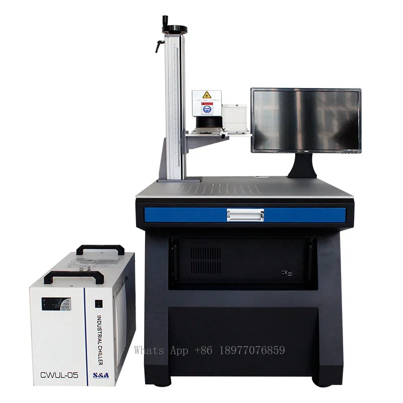 3w 5w UV Jpt Laser Source Uv Laser Marking/engraving Machine For Plastic Glass