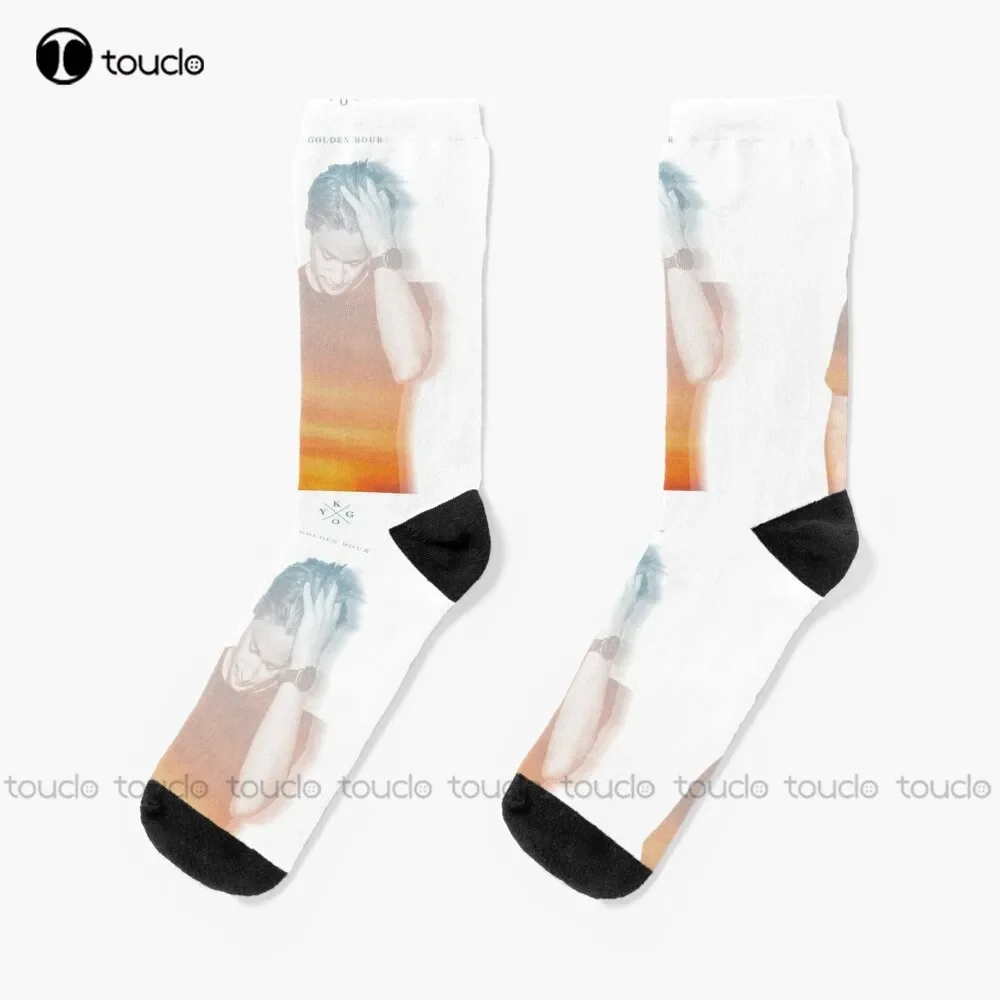 

Kygo Golden Hour Art Socks Men'S Socks Christmas Gift Unisex Adult Teen Youth Socks Custom 360° Digital Print Women Men