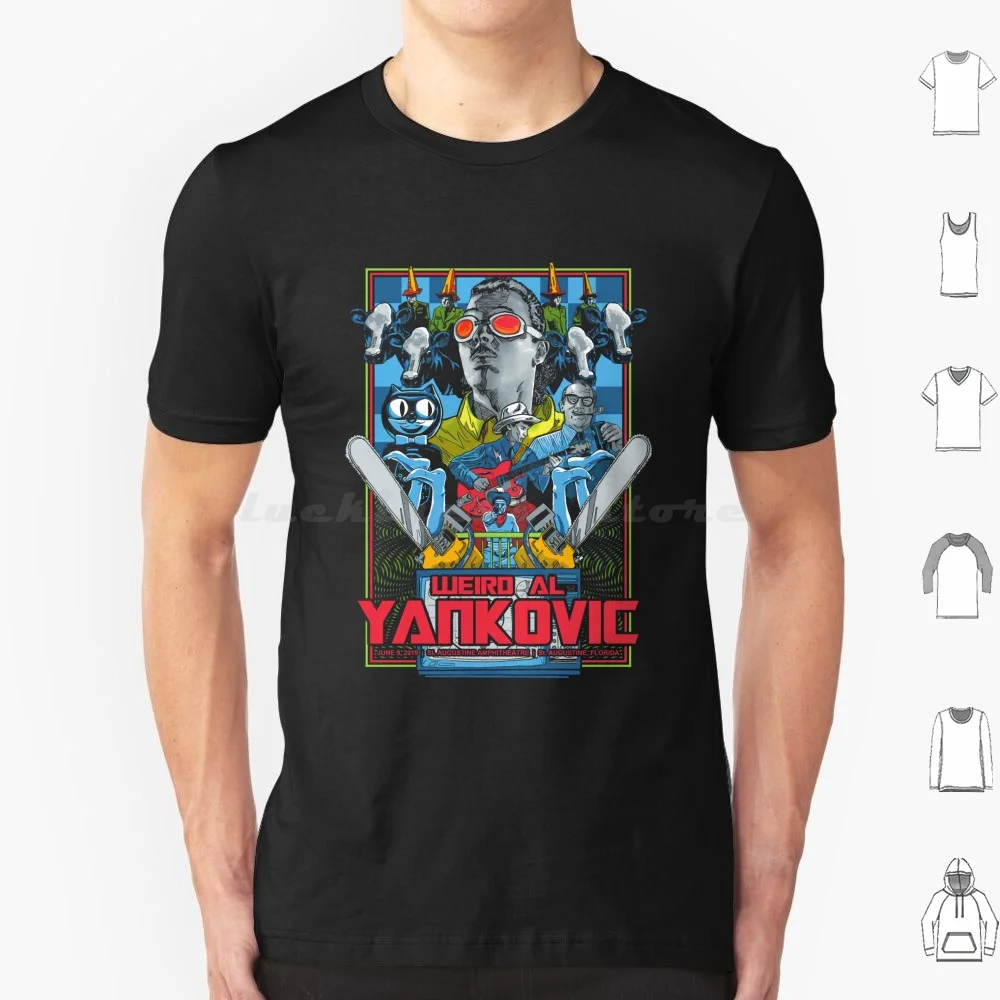 Vanity Advised camiseta 6xl algodón Cool Tee extraño Al Yankovic extraño Al Yankovic parodia Uhf músico Al comedia extraño divertido Polka