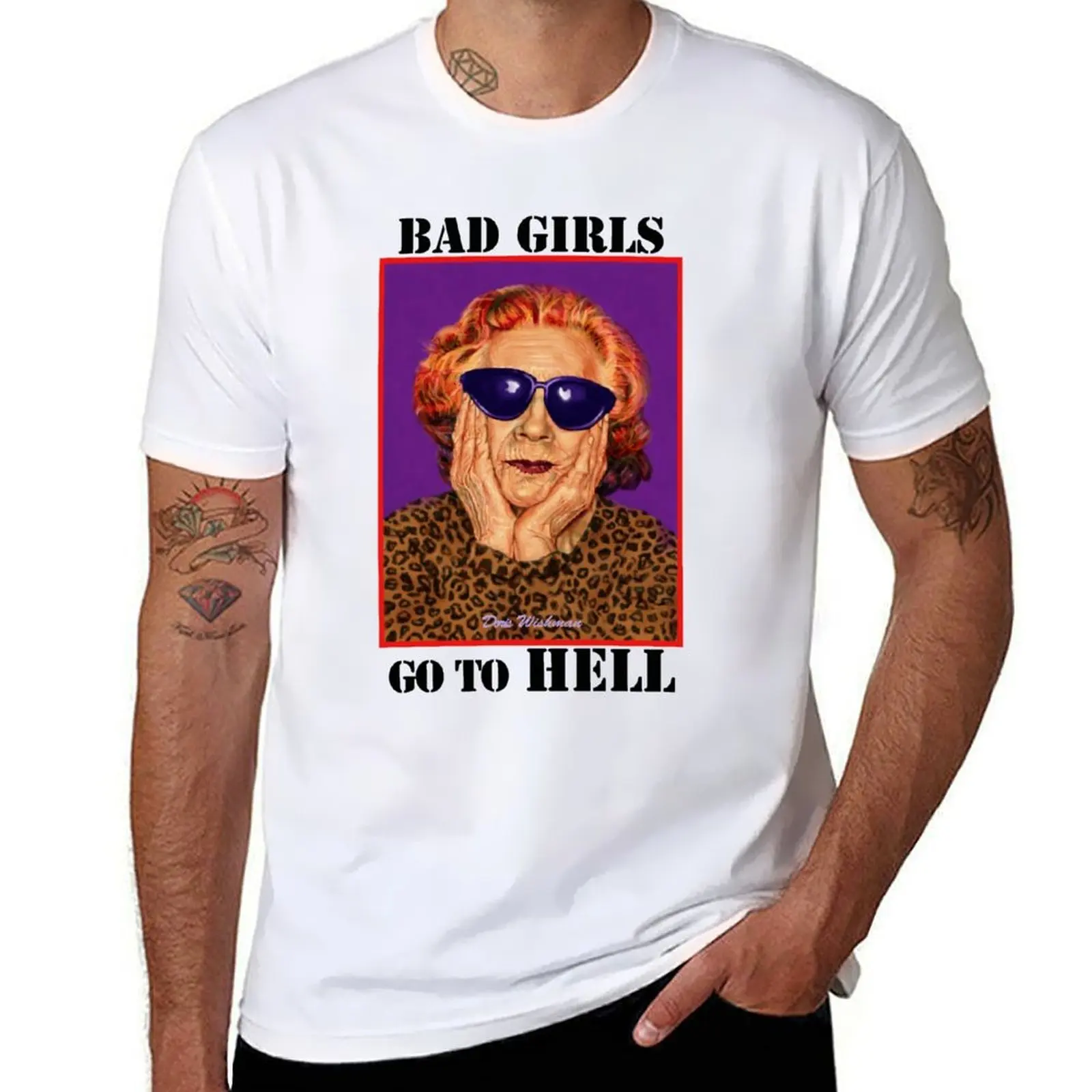 

Doris Wishman T-Shirt anime t shirts for man cotton t shirts high quality T-Shirt