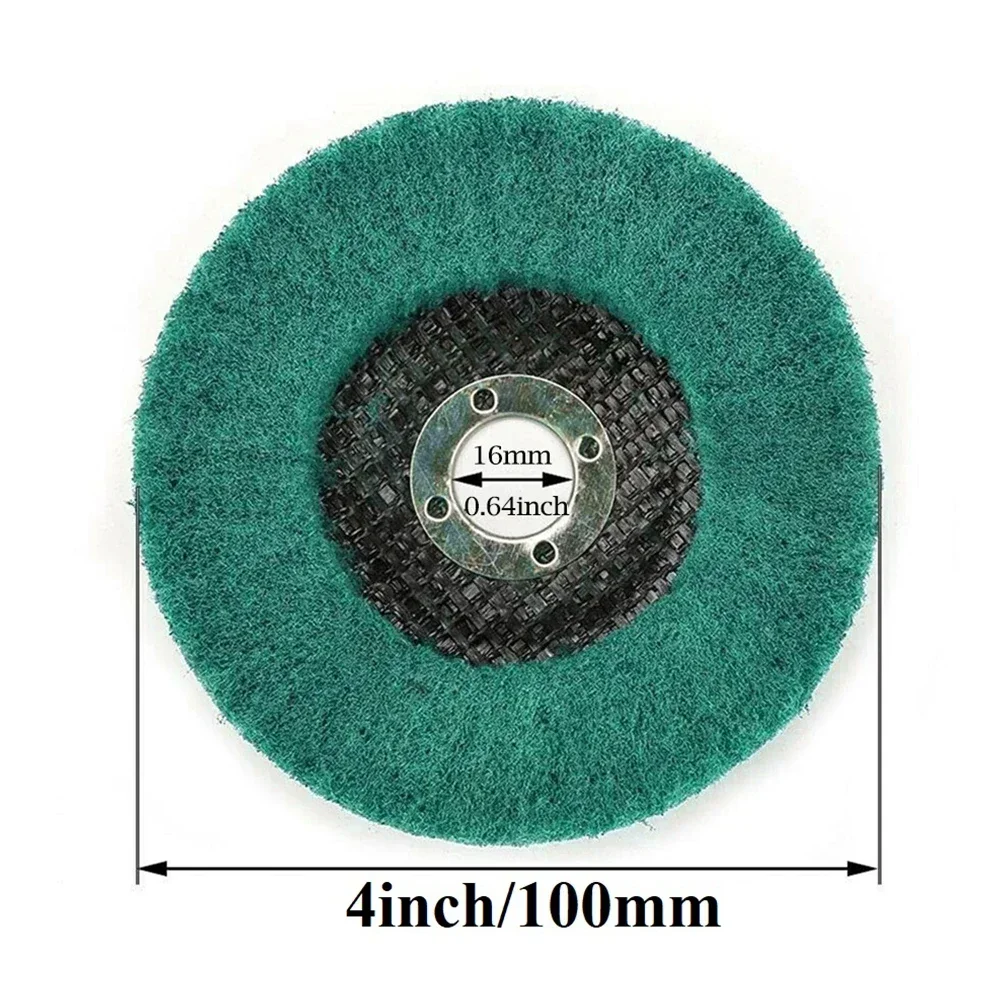 

Fast Cut Rate and Consistent Finish - 5PC 4in Flap Discs for Finishing and Buffing with Aluminum Oxide Abrasive