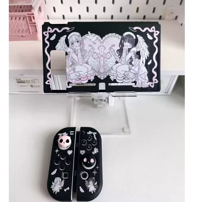 

Kerulu оригинальный Gemini Angel Girl Mine Series Switch Shell Ns Oled Soft Shell Manga индивидуальный узор аниме периферийные устройства Лидер продаж