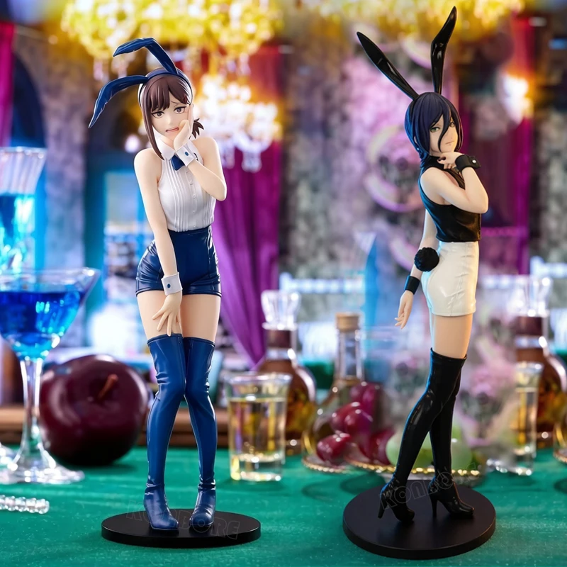 Bonecos de Ação BiCute Bunnies Chainsaw Man Reze Anime: Denji, Power, Makima, Aki Hayakawa, Higashiyama Kobeni - Modelos de Bonecos Colecionáveis
