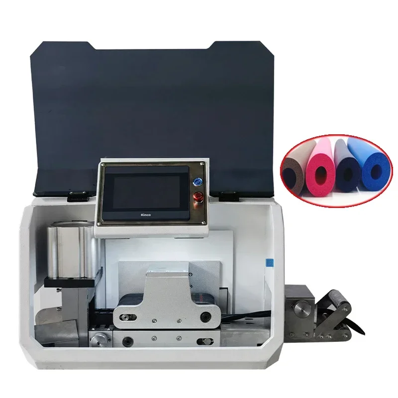 Silicone Strip Cutting Machine Sealing Strip Automatic Oil Seal Pipe Foam Tube Copper Tape Aluminum Tape Cutting Machine
