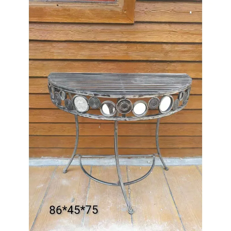 Garden leisure table Balcony Garden coffee table, flower table Gardening groceries