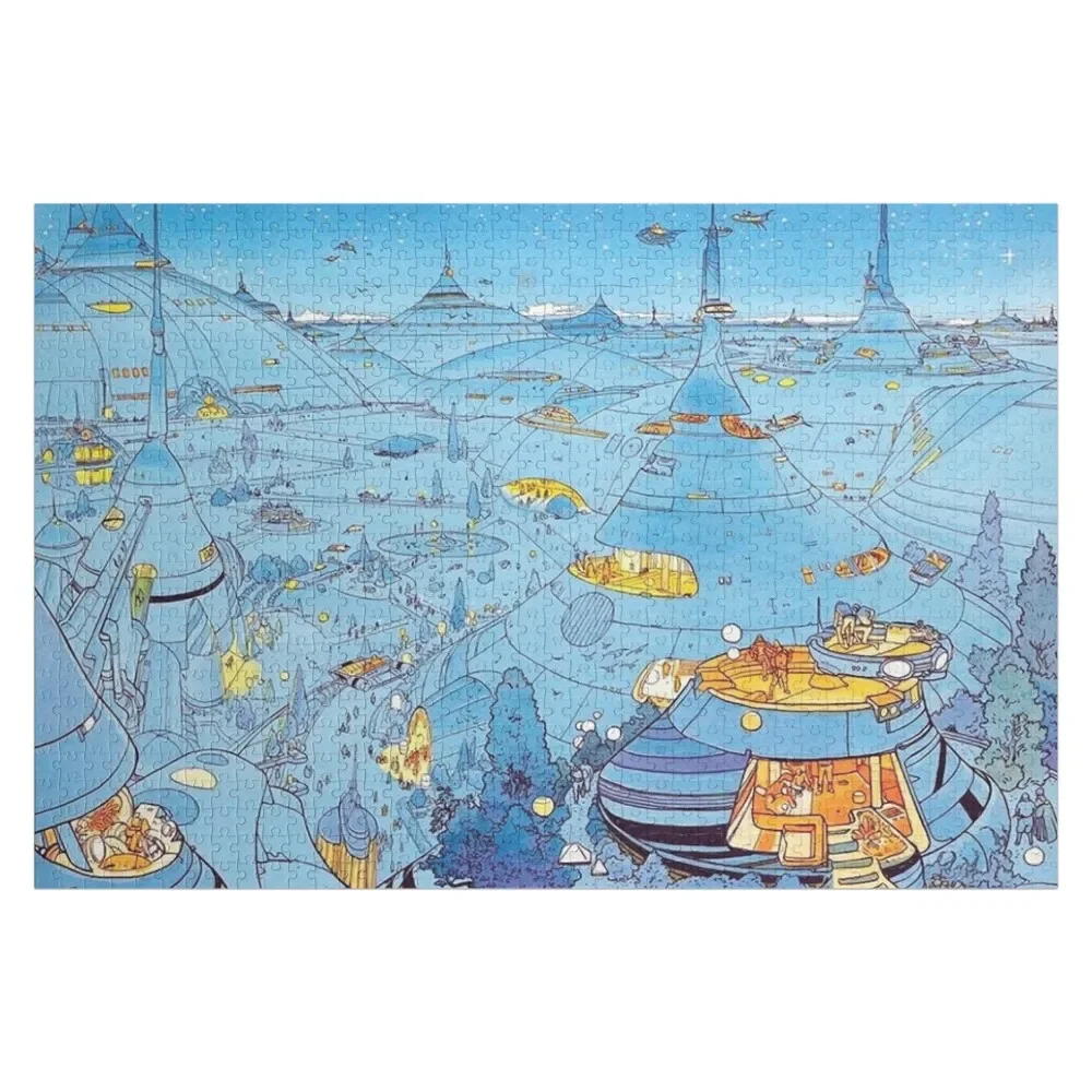 

Artwork by Jean Giraud Jigsaw Puzzle Personalized Baby Toy Wooden Decor Paintings Puzzle