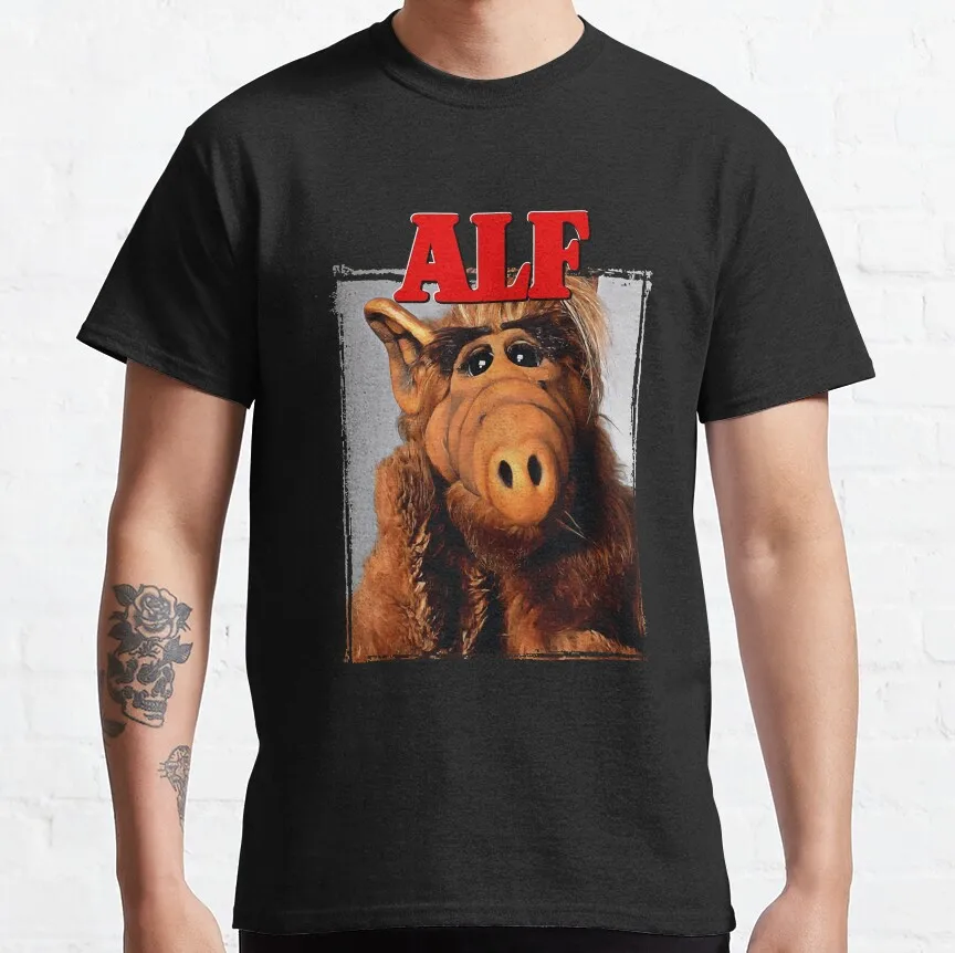 

Alf Gordo Shumway TV Sitcoms Unisex T-Shirt for Men Cotton Vintage T-Shirts Tees Clothes 2024 New Arrival