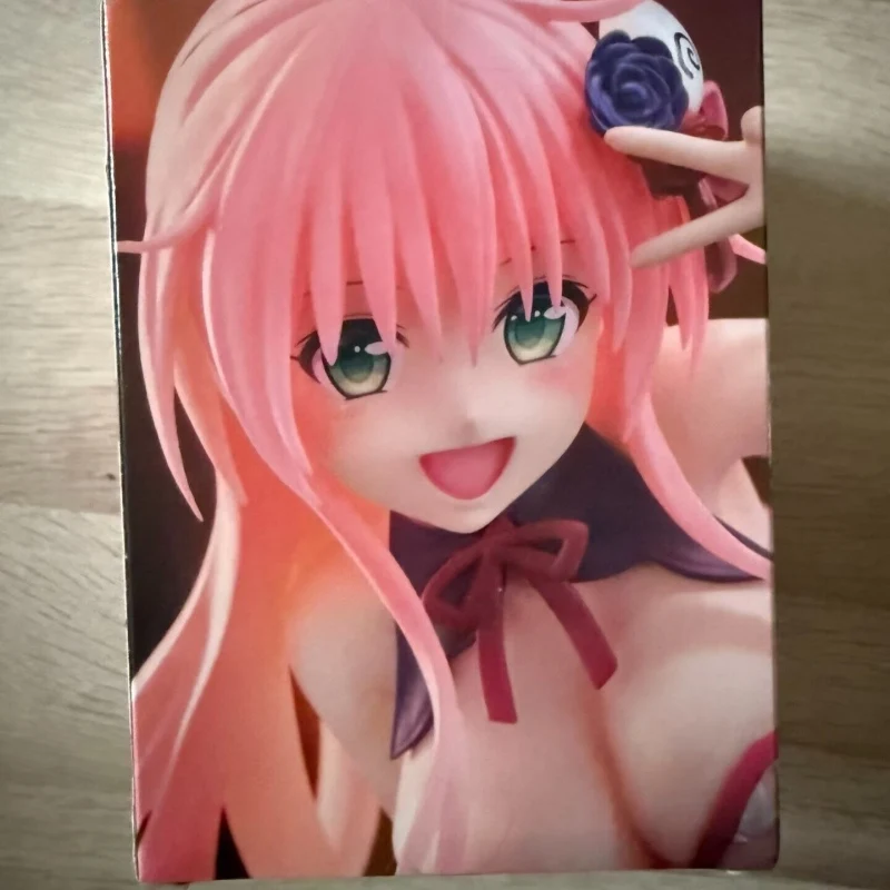 

TTaito To Love Ru Darkness Лала Саталин Девилюк, 13 см, в китайском платье, настольная милая аниме-фигурка, модель, игрушка, подарок, в наличии