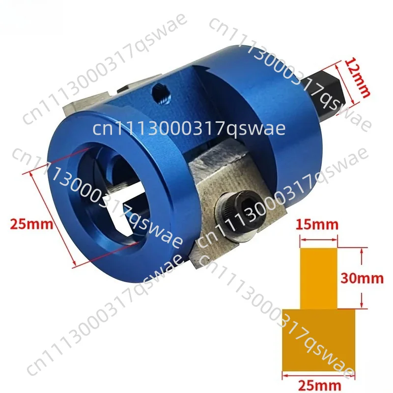 Alloy With Lithium Electric Hand Drill Milling Cutter NEW Variable Diameter Tenon Knife For Woodworking Inverted Aluminum