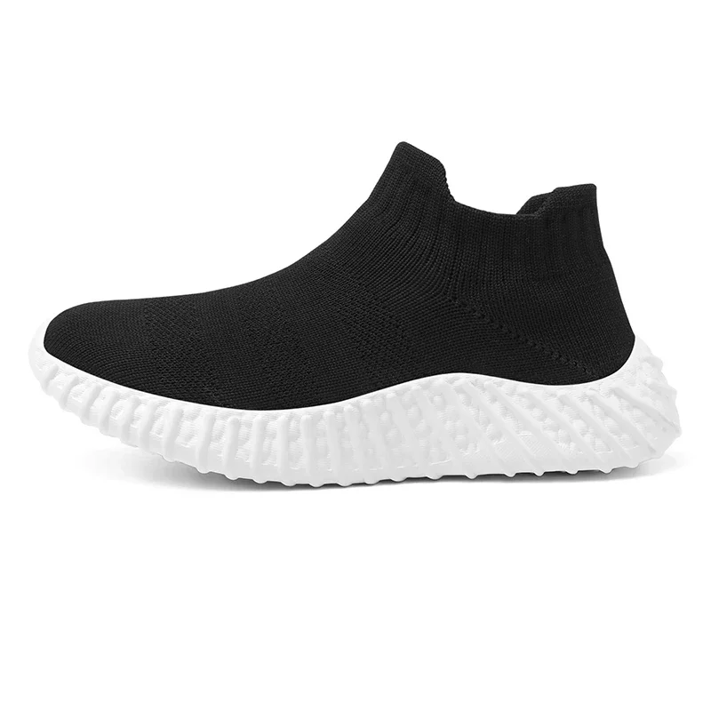 Fashion Children Casual Shoes Girls Cute Sneaker for Running Boys Footwear Sport Shoes Knitted Kids Socks Shoes Slip on Sneaker