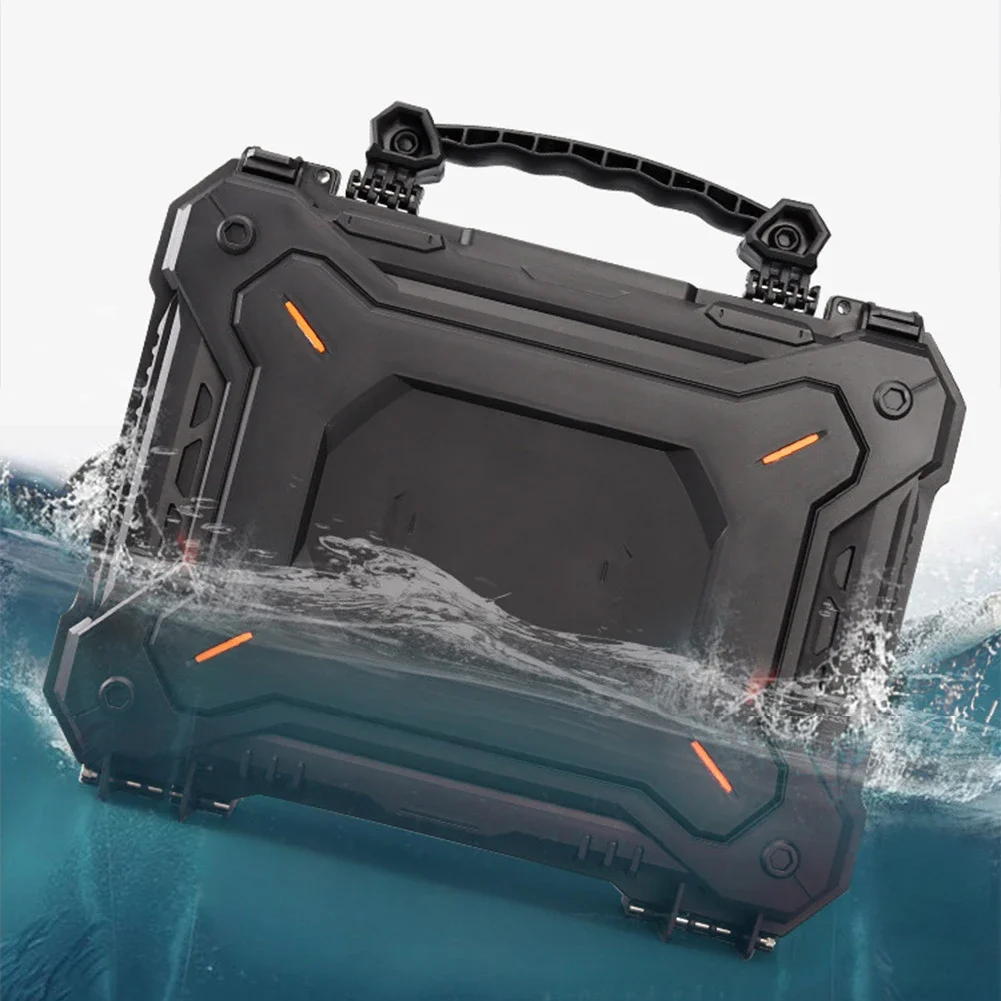 Hartschalen-Werkzeug kasten Kamera Schutzhülle Ausrüstung wasserdichte staub dichte Sicherheits koffer mit Schaumstoff gepolstert – Detail 9