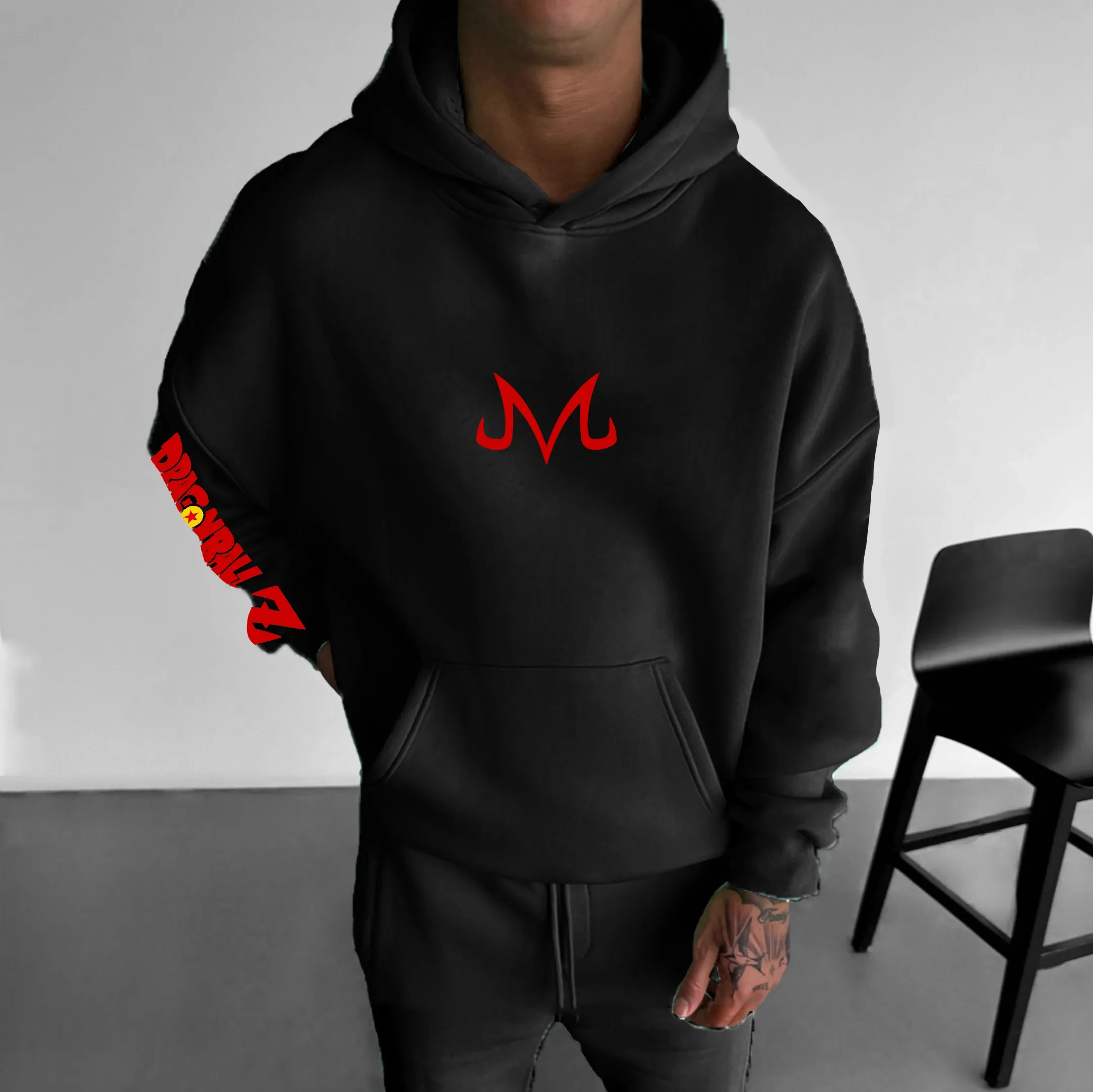 Sweat à capuche Dragon Ball – Doux, Respirant et Flexible |   Sweat à capuche confortable |   Idéal pour les activités de loisirs!