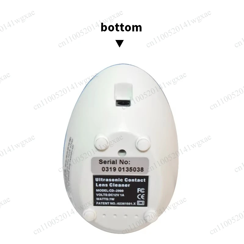 CD-2900 Ultrasonic Cleaning Machine, 7W Household Ultrasonic Cleaner for Contact Lenses, Fast Cleaning Home Appliance