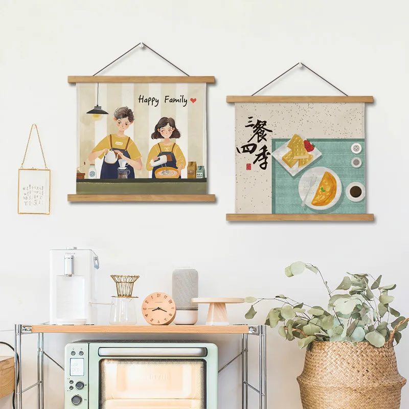 

Creative Ins Aesthetic Tapestry Wall Hanging for Restaurant Living Room Bedroom, Background Wall Decor Room Decoration