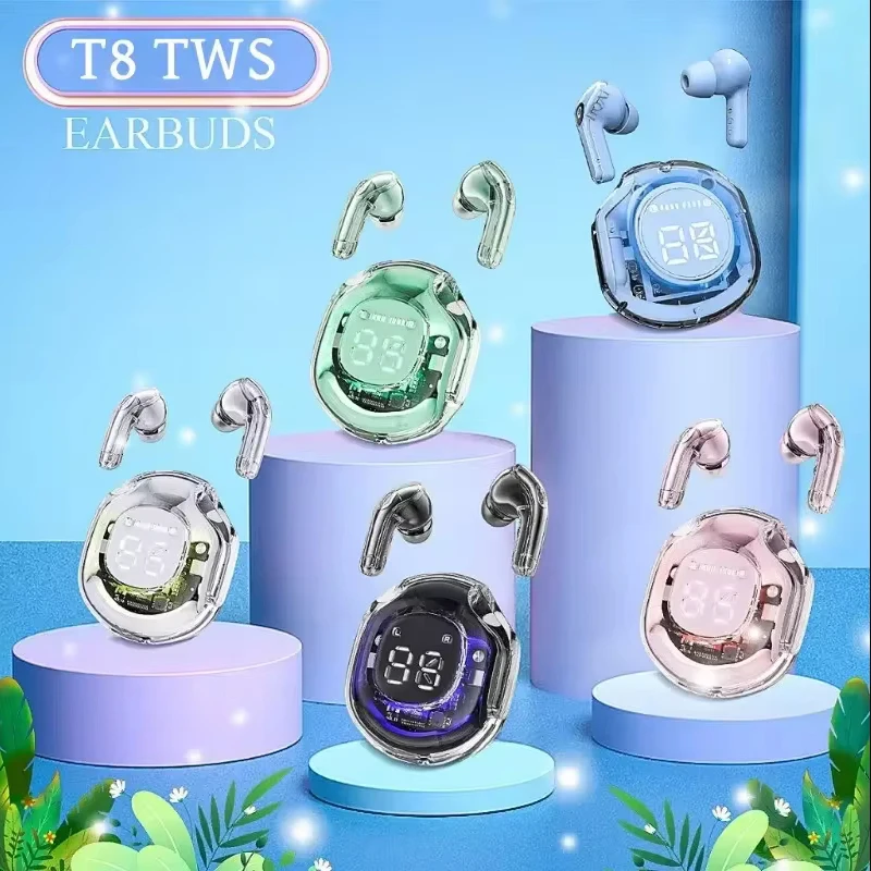 Tws T8 Wireless Blu… - image