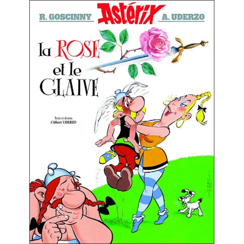 

Астерикс, том 29, Роза и меч Рен Гоцинни Хачат Левре, международный 9782864970538 Книга