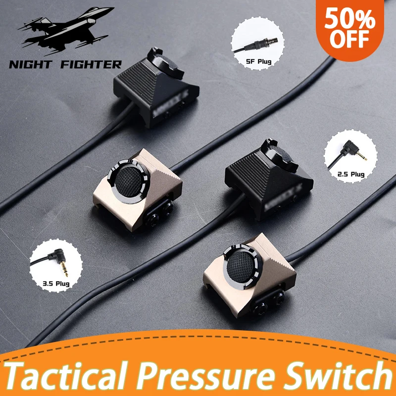 

WADSN Modbutton Lite Tactical Pressure Switch for Airsoft Surefir M600 M600C M300 Scout Flashlight Pistol Gun Weapon Accessories