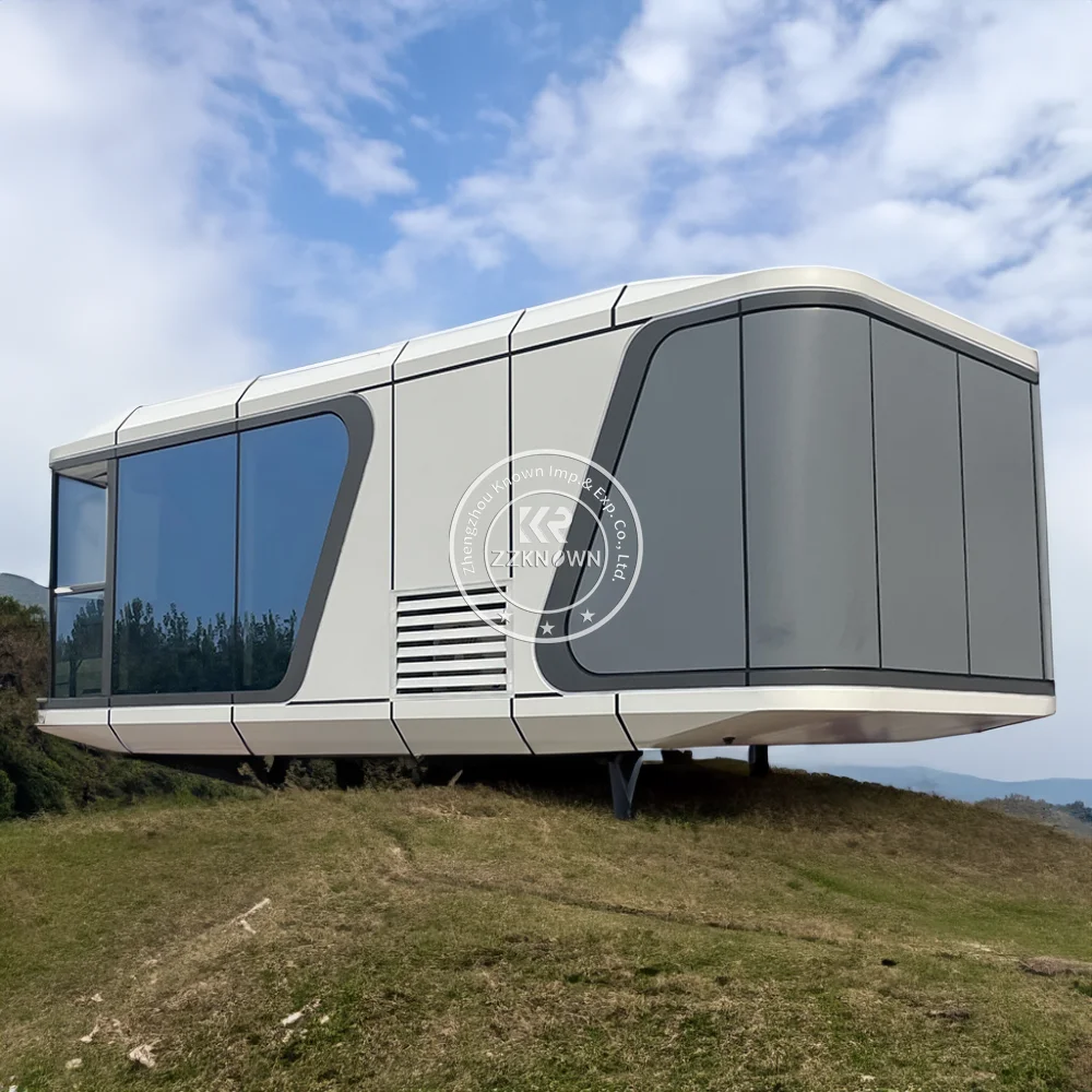 

2024 China Prefab Modern Capsule Cabin Container Home Outdoor Mobile House Luxury Sleep Capsule Hotel