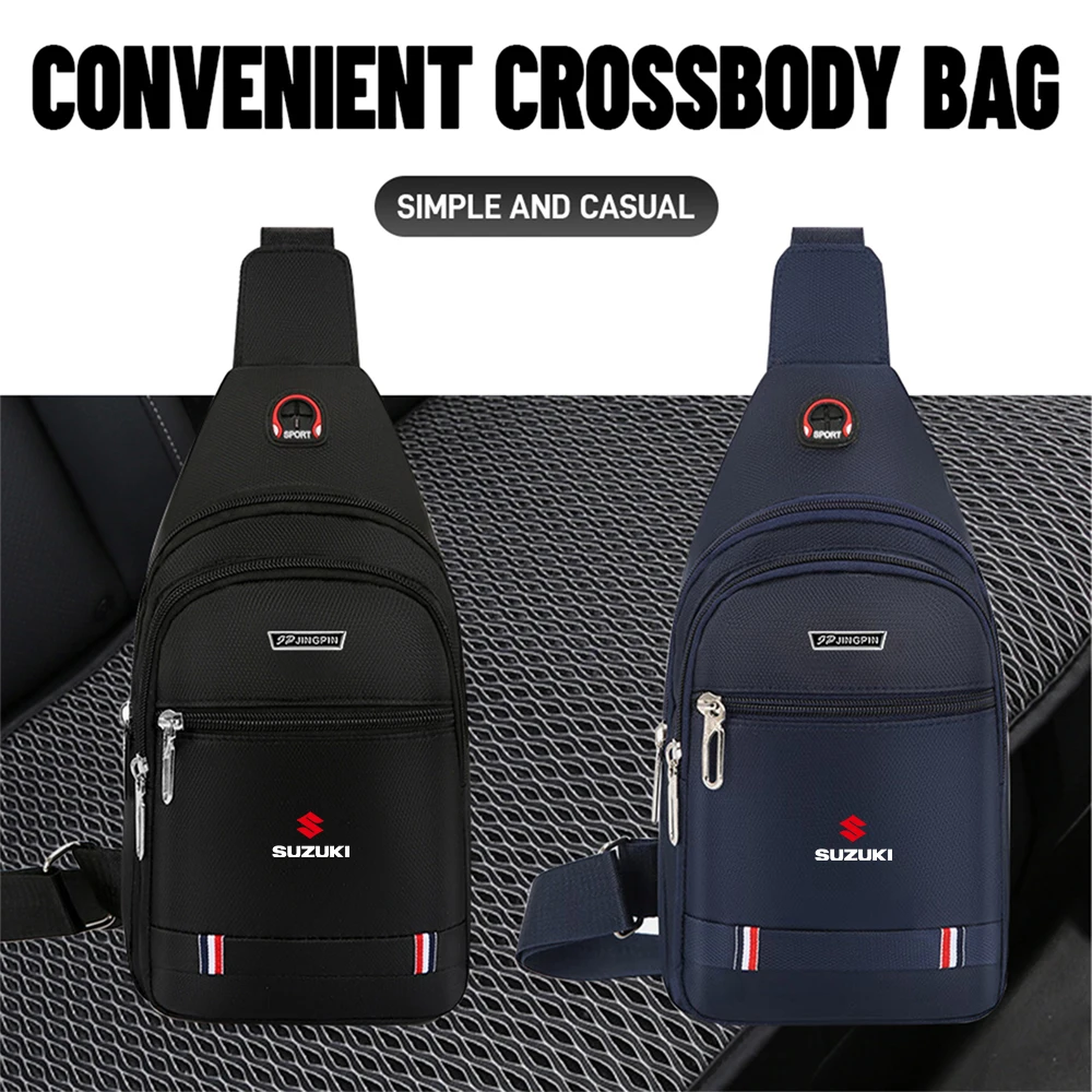 

Холст унисекс для отдыха и спорта, небольшой рюкзак из ткани Оксфорд, сумка-мессенджер на одно плечо для Suzuki Grand Vitara Sx4 Swift Alto Jimny