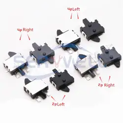 10pcs MPU-1036 Limit Switch Flash Door Reset Switch Jog Detection Button Switch KFC-W-08AB-2P/4P 2Pin 4Pin Left Right