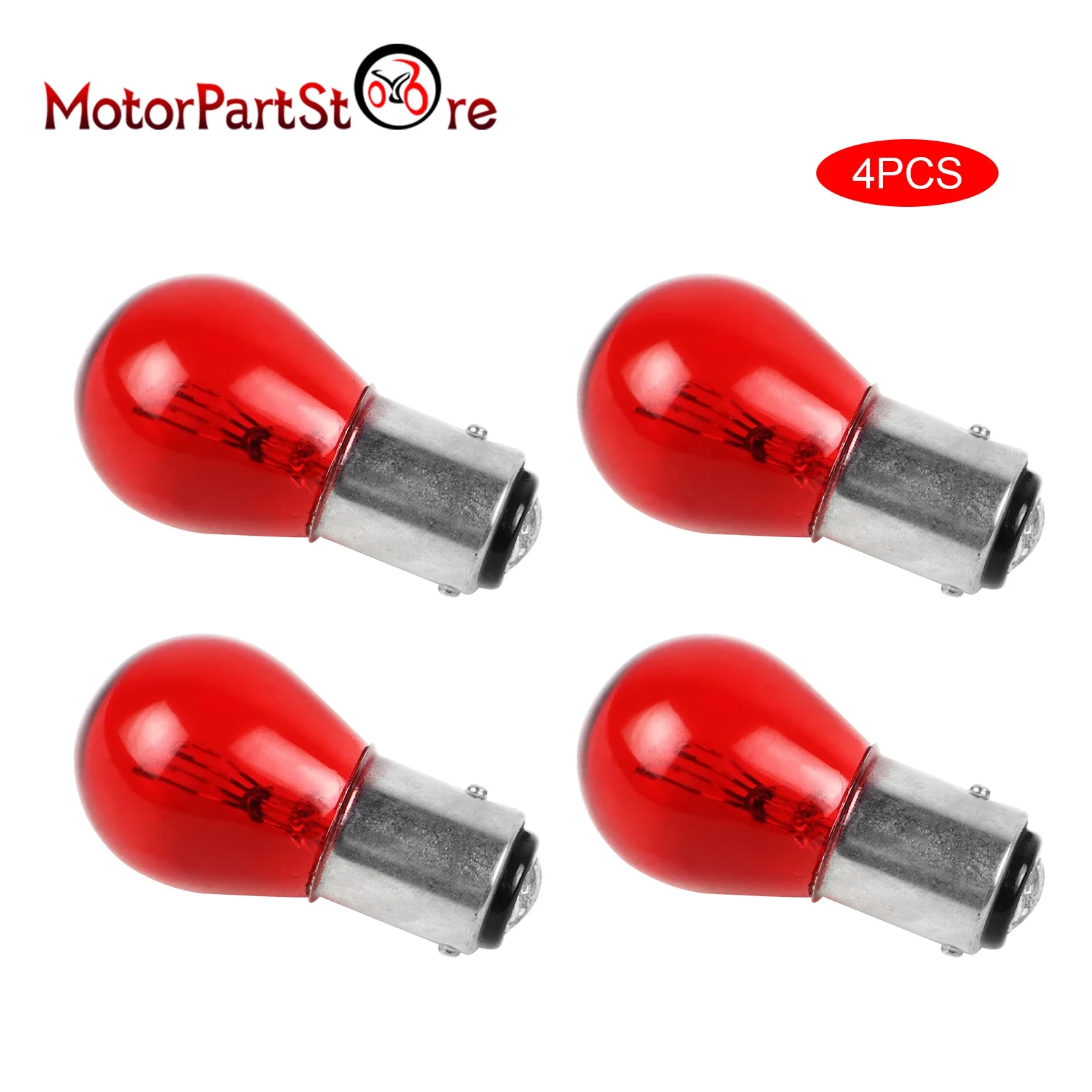 1157 Bulbs 1157 Light Bulb Brake Light Bulbs Turn Signal Bulb 12V Compatible with 2357 1016 1034 1076, Pack of 4