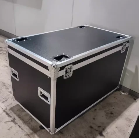 Wheeled Flight Case, Custom Size Cable Storage Box, Shockproof Toolbox