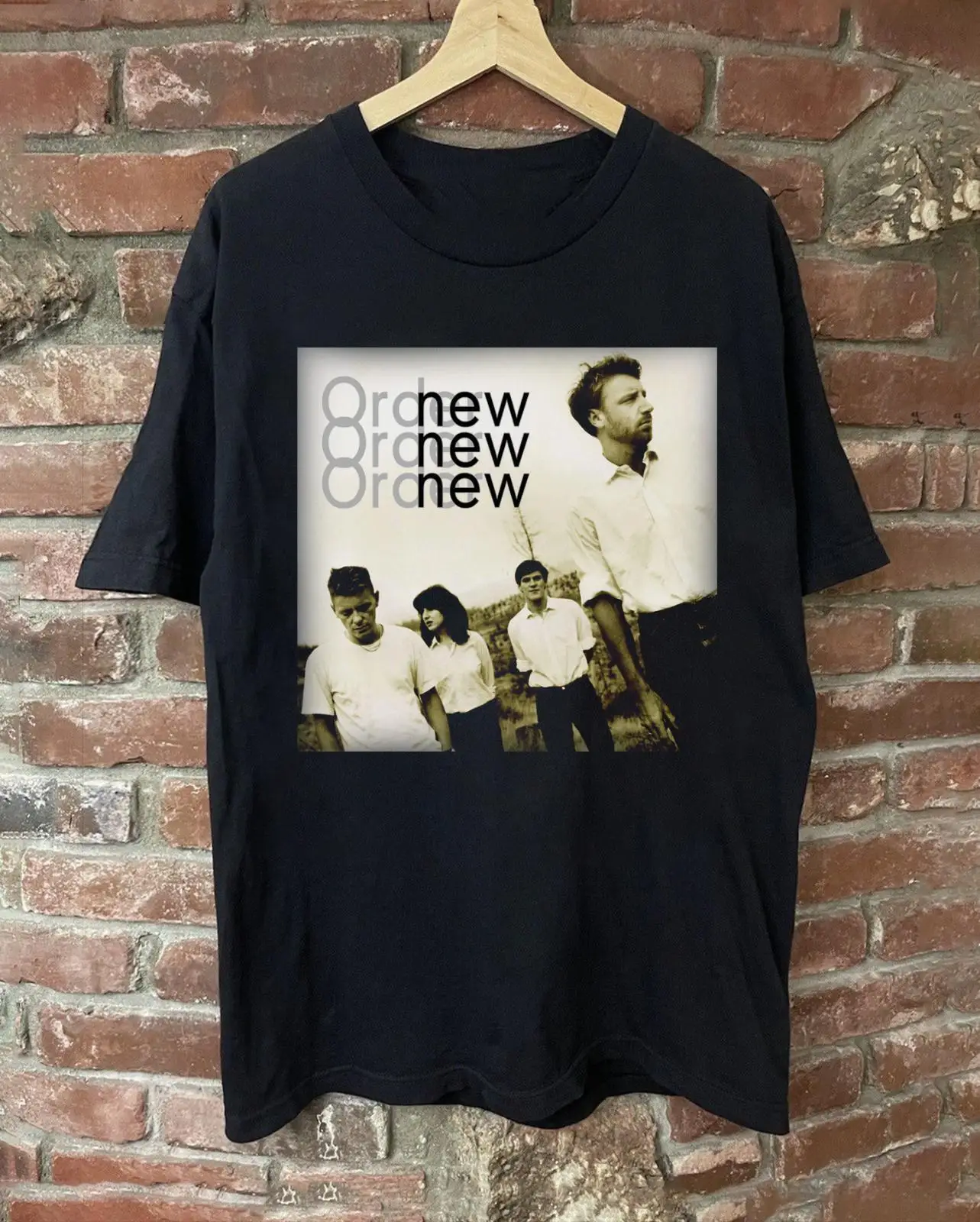 New Order Band Concert Music For Fan T Shirt All Size